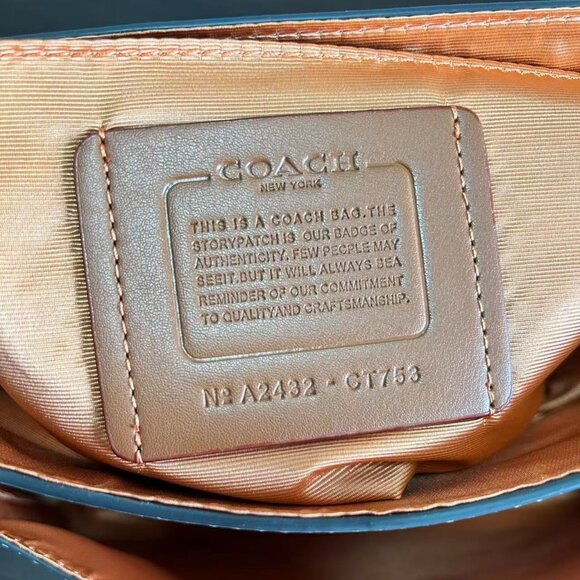 COACH Men's Monogram Racer Flap Messenger Bag, size 28 x 22.5 x 8 cm - Picture 9 of 9